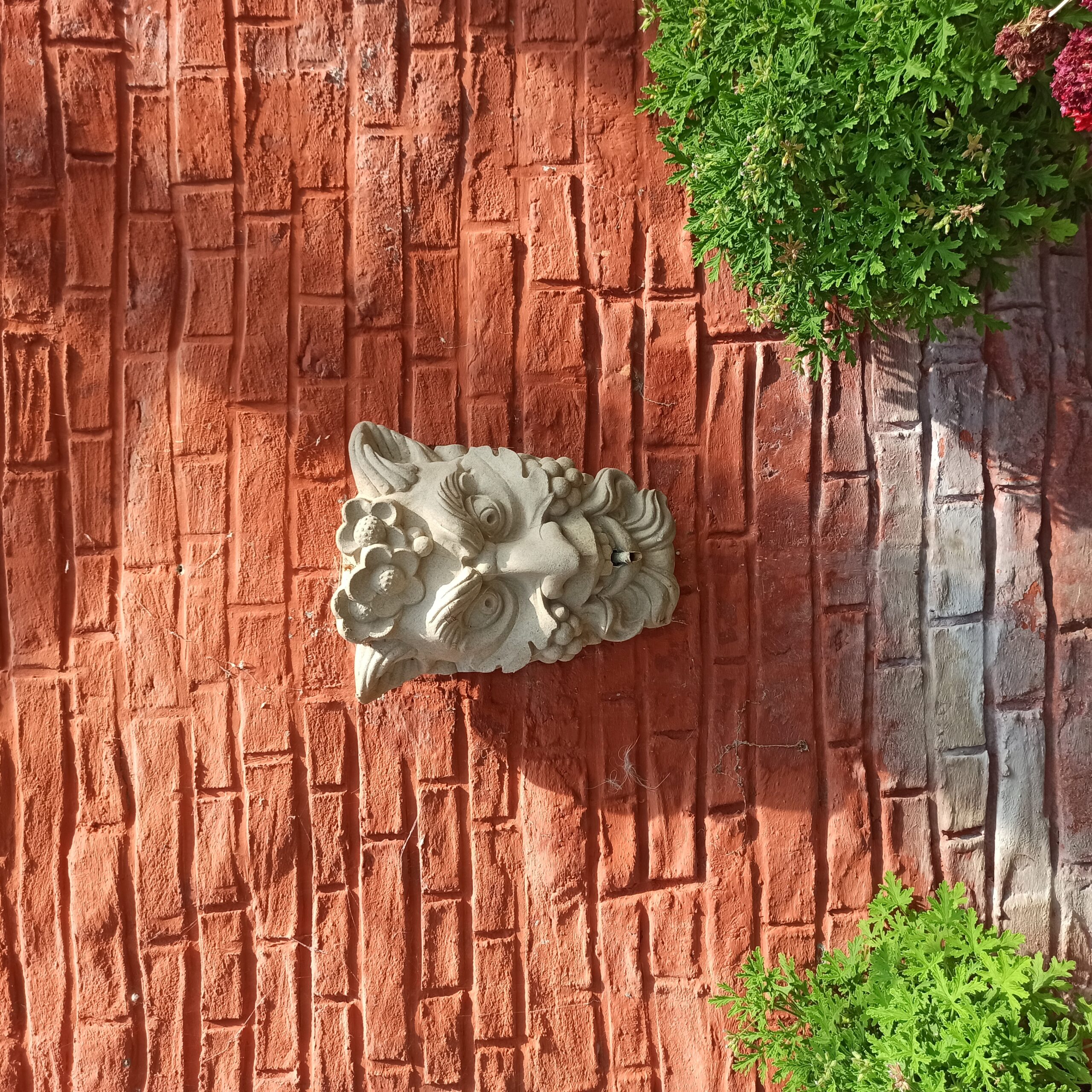 stone mask in the wall